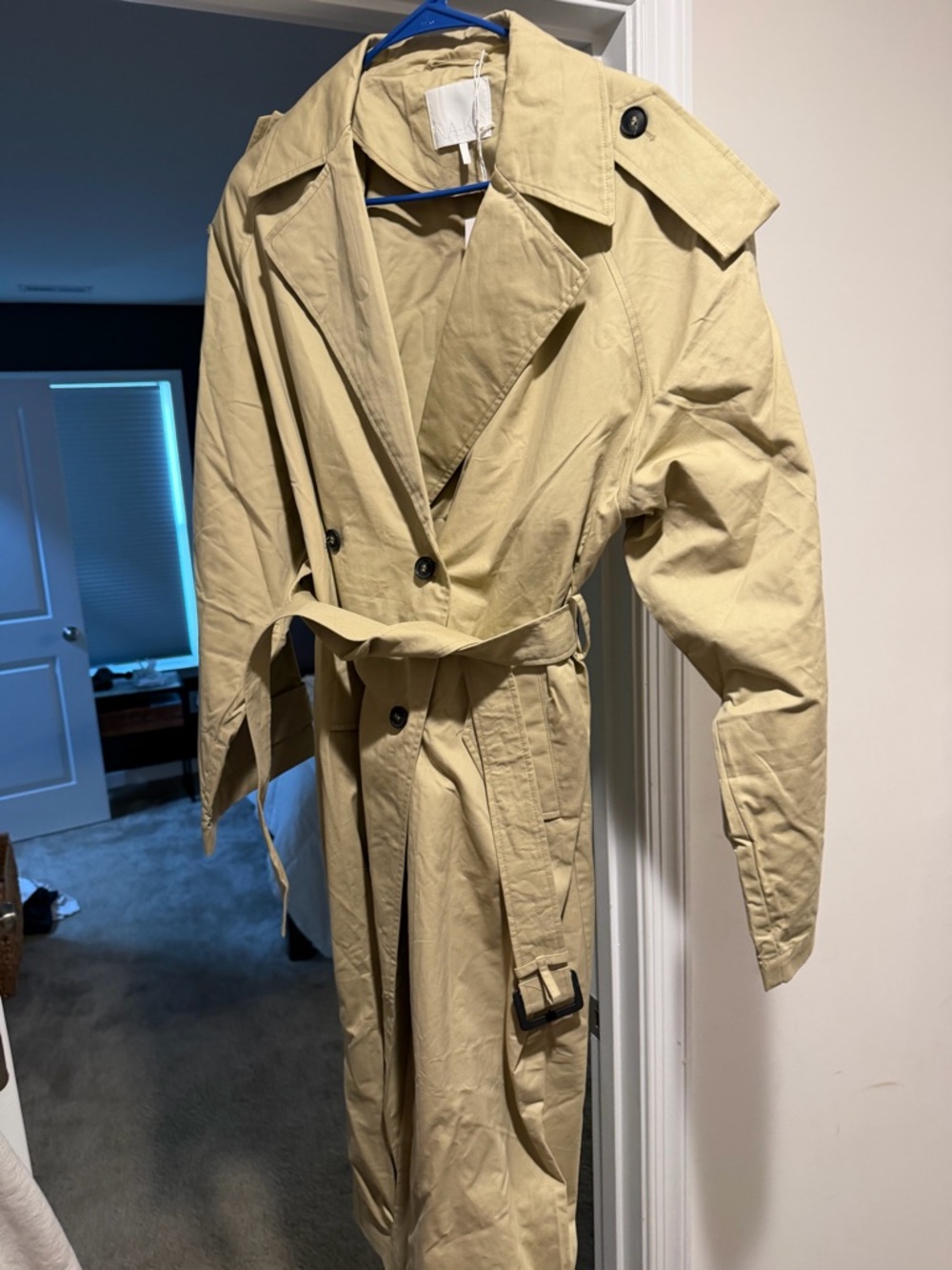 Classic Beige Trench Coat - Women